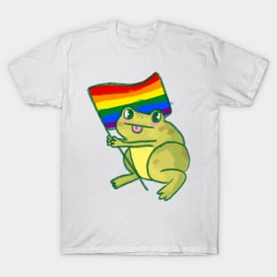 frogs for queer rights :) T-Shirt